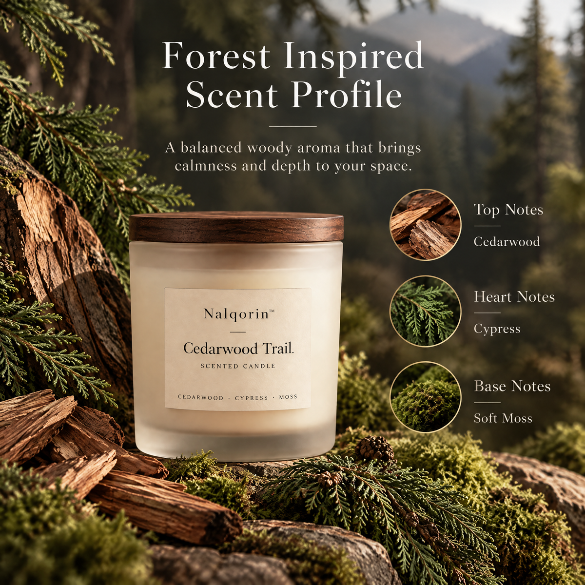 Nalqorin™ Cedarwood Trail